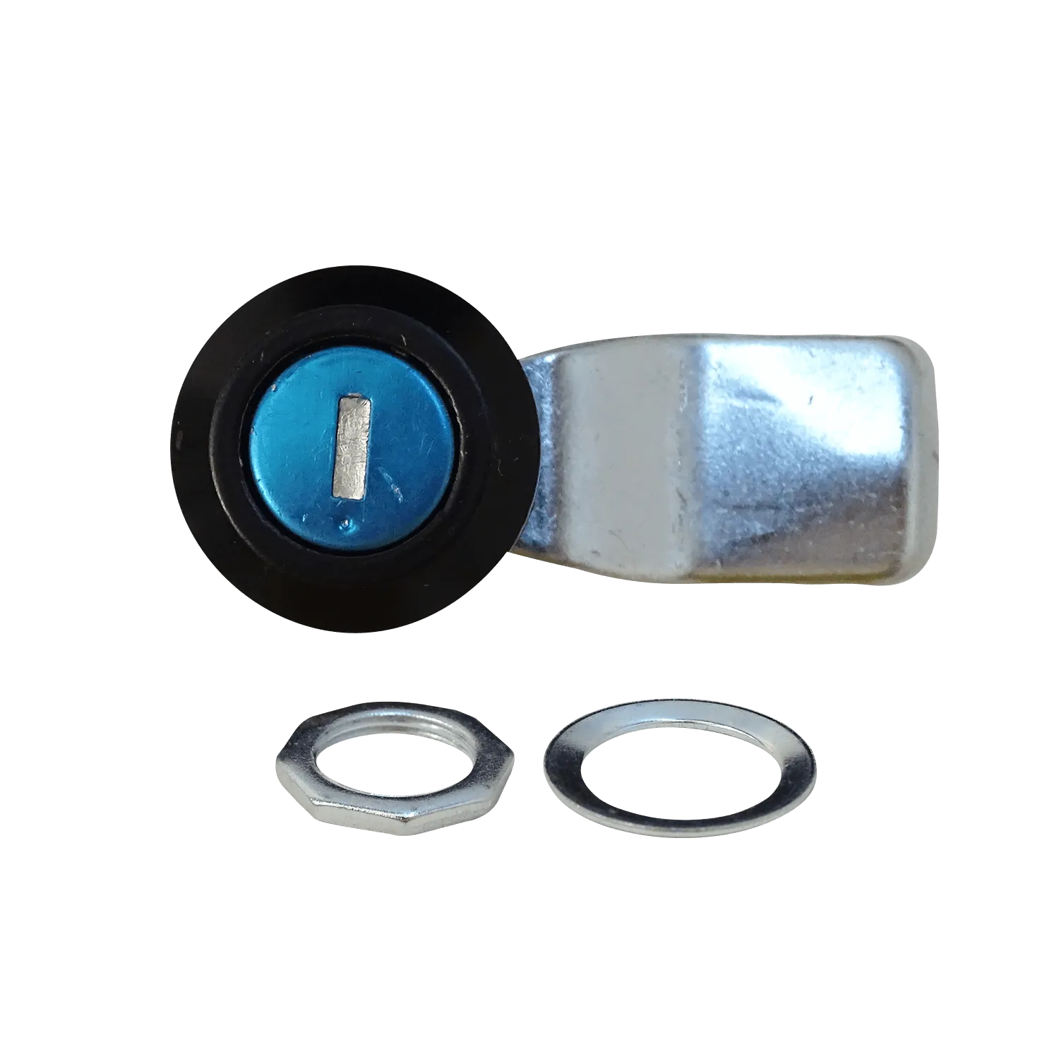 Chapa redonda Tibox MS407 para tablero incluye llaves IP66 4