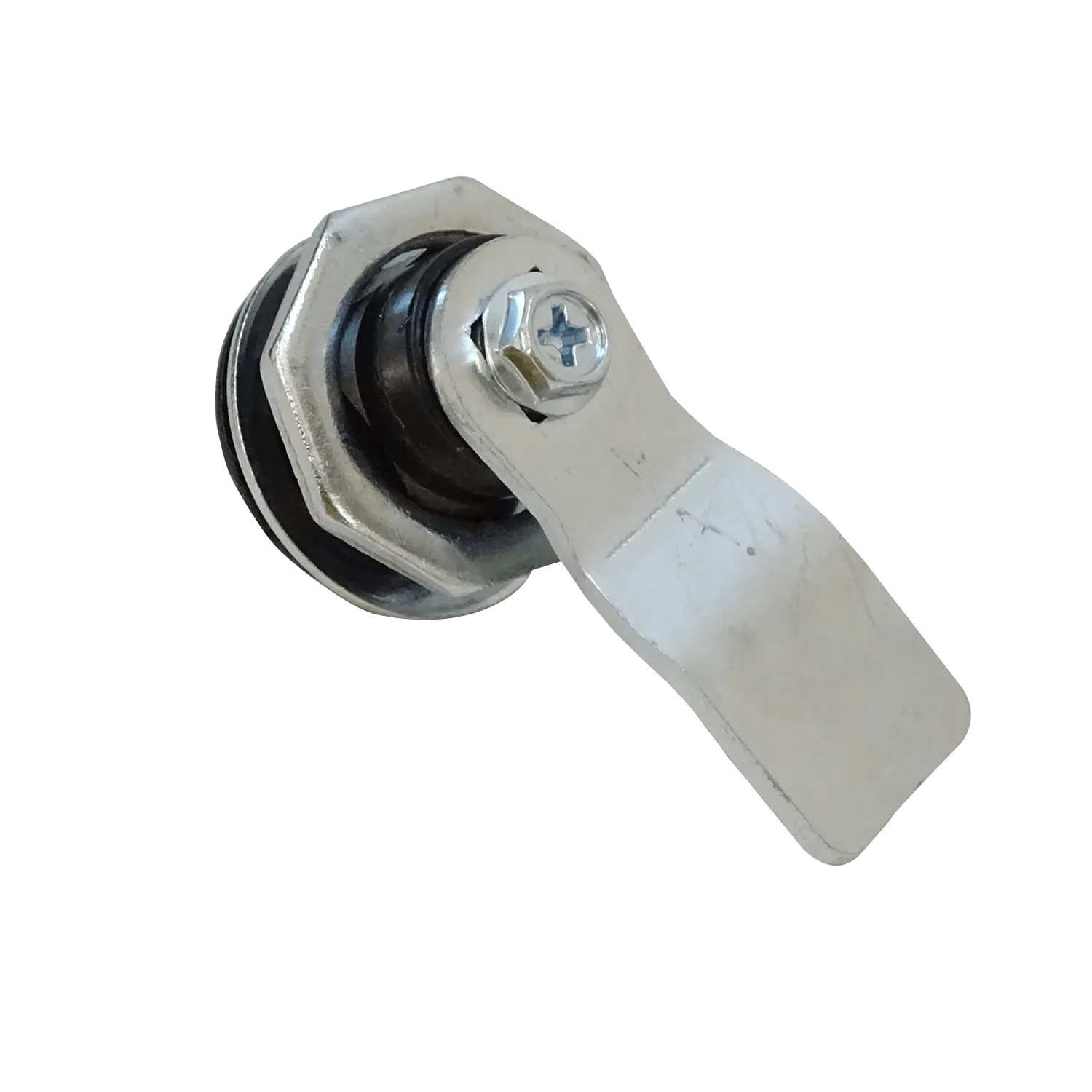 Chapa redonda Tibox MS407 para tablero incluye llaves IP66 2