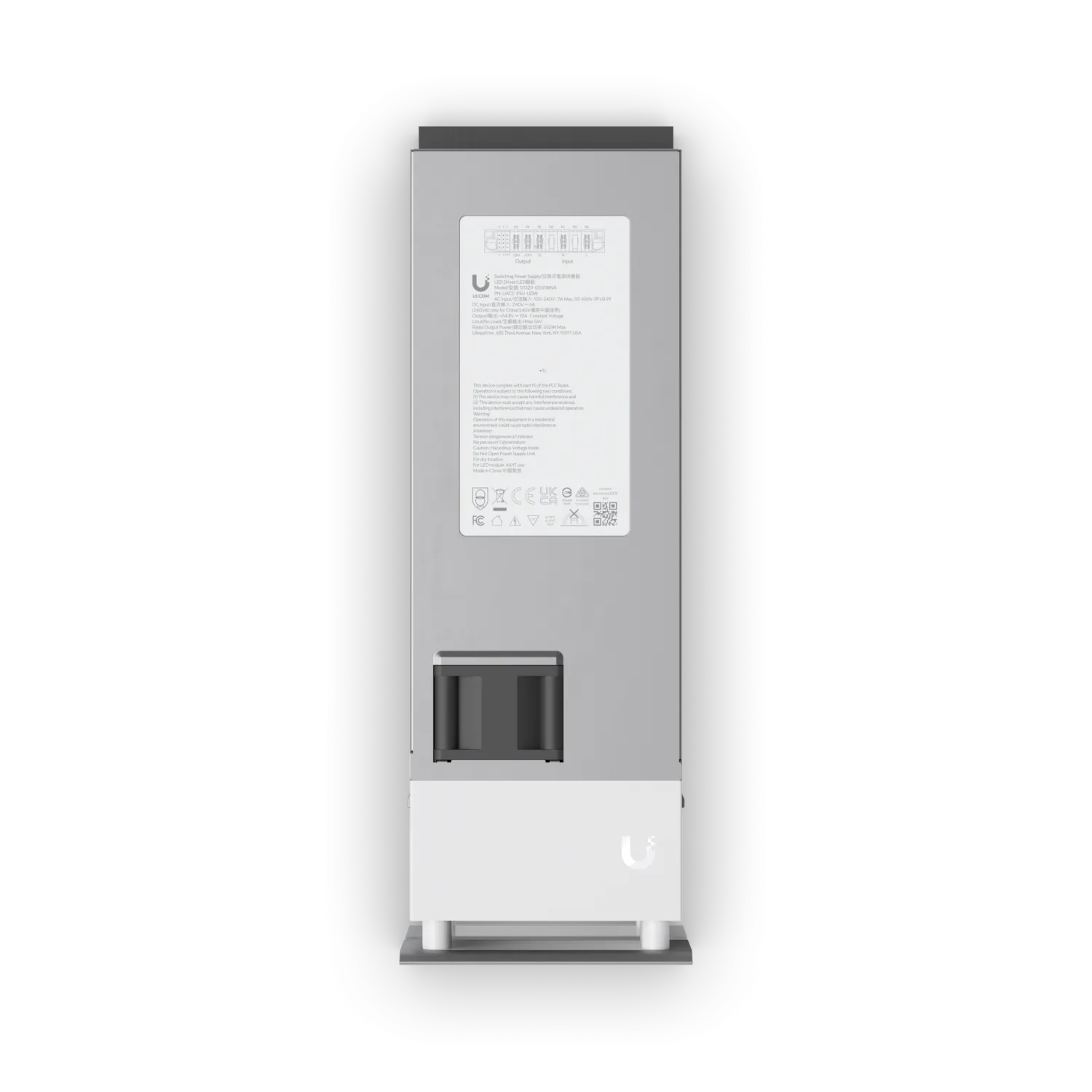 Fuente Redundante Ubiquiti UACC-PSU-UDW - 54.8VDC, 10A, 550W, Requiere UDW 3
