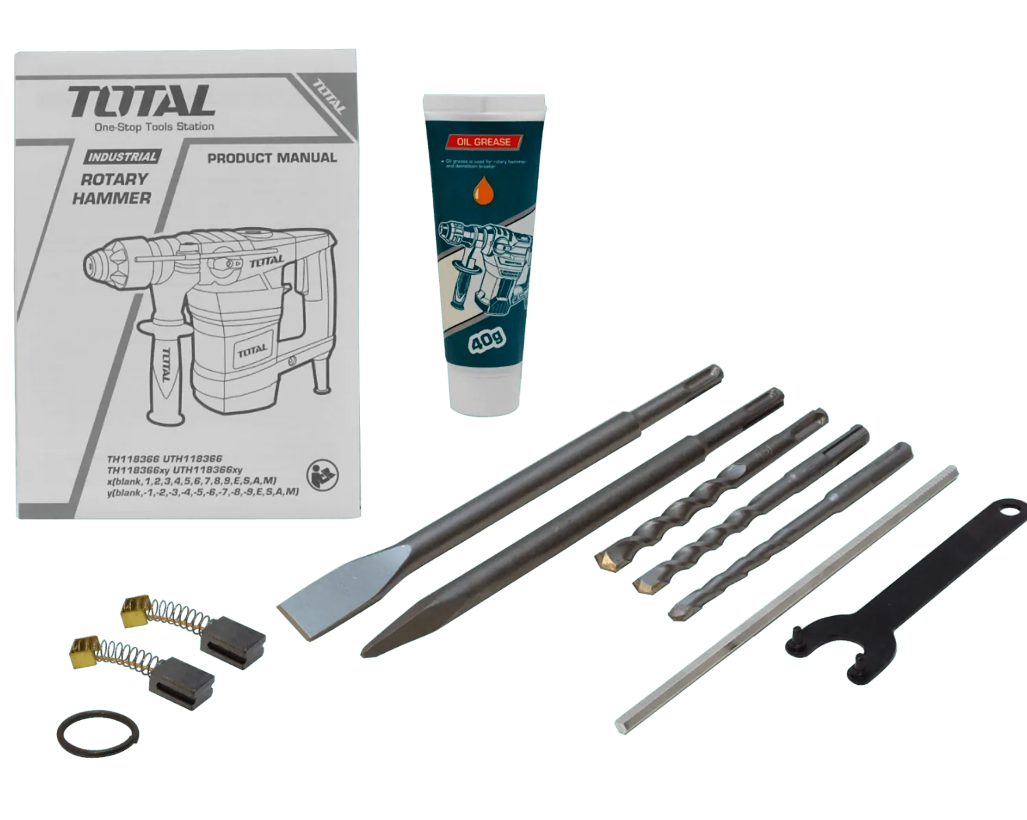 Rotomartillo Total ROTO-18 1800W SDS Plus 850RPM industrial 7