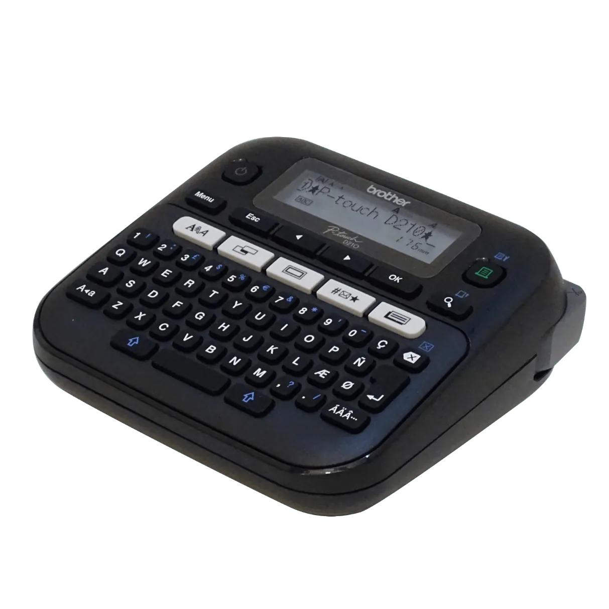 Rotuladora Brother PT-D210 oficina QWERTY TZe 3 5 a 12mm 4
