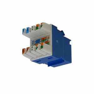 Keystone Furukawa KP6AF Cat6 UTP Multilan hembra RJ45 azul