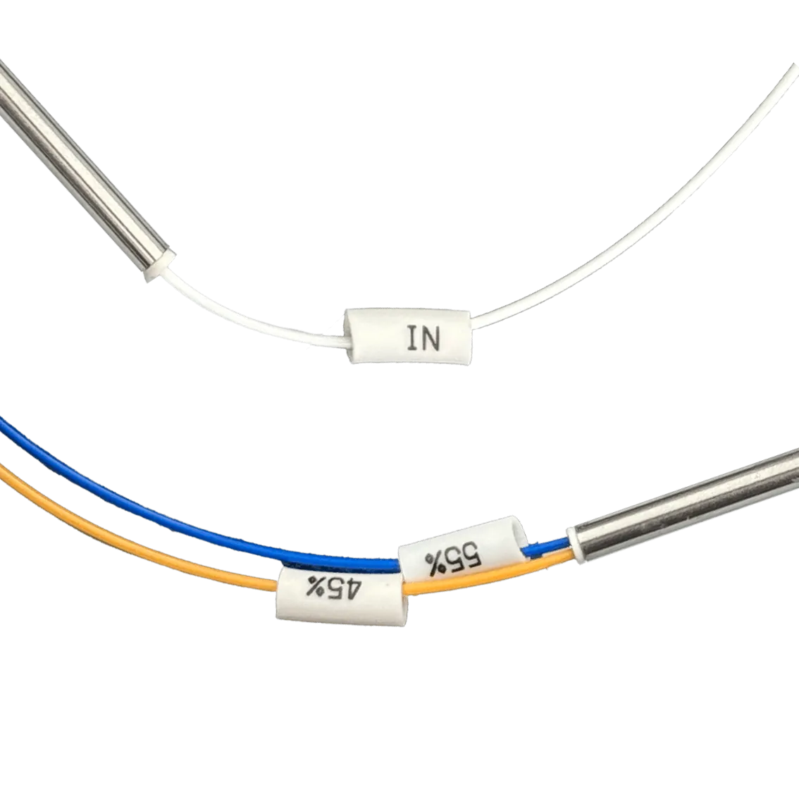 Divisor EPON GPON XGPON Desbalanceado 1x2 55-45 FBT sin-Conectores  2