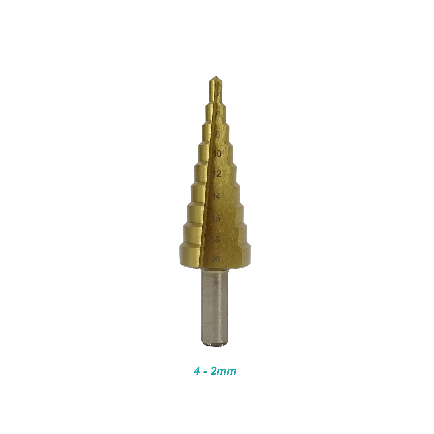FERRETOOLS Kit 3-Brocas Pino 4-12 4-20 4-32mm p/Metal HSS Escalonadas 3