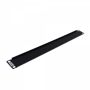 Tapa de Cierre Furukawa RAP-1F para rack 1U acero negro 19 pulgadas