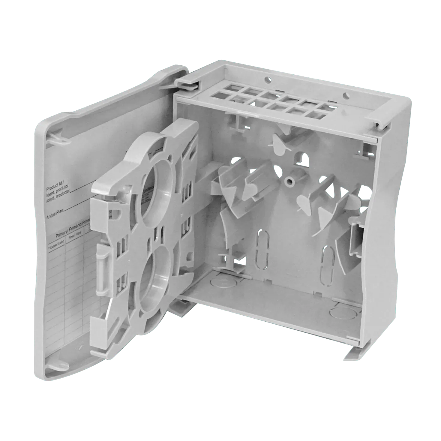 Caja NAP Furukawa CFR-B12 12 manguitos IP30 gris IK05 1