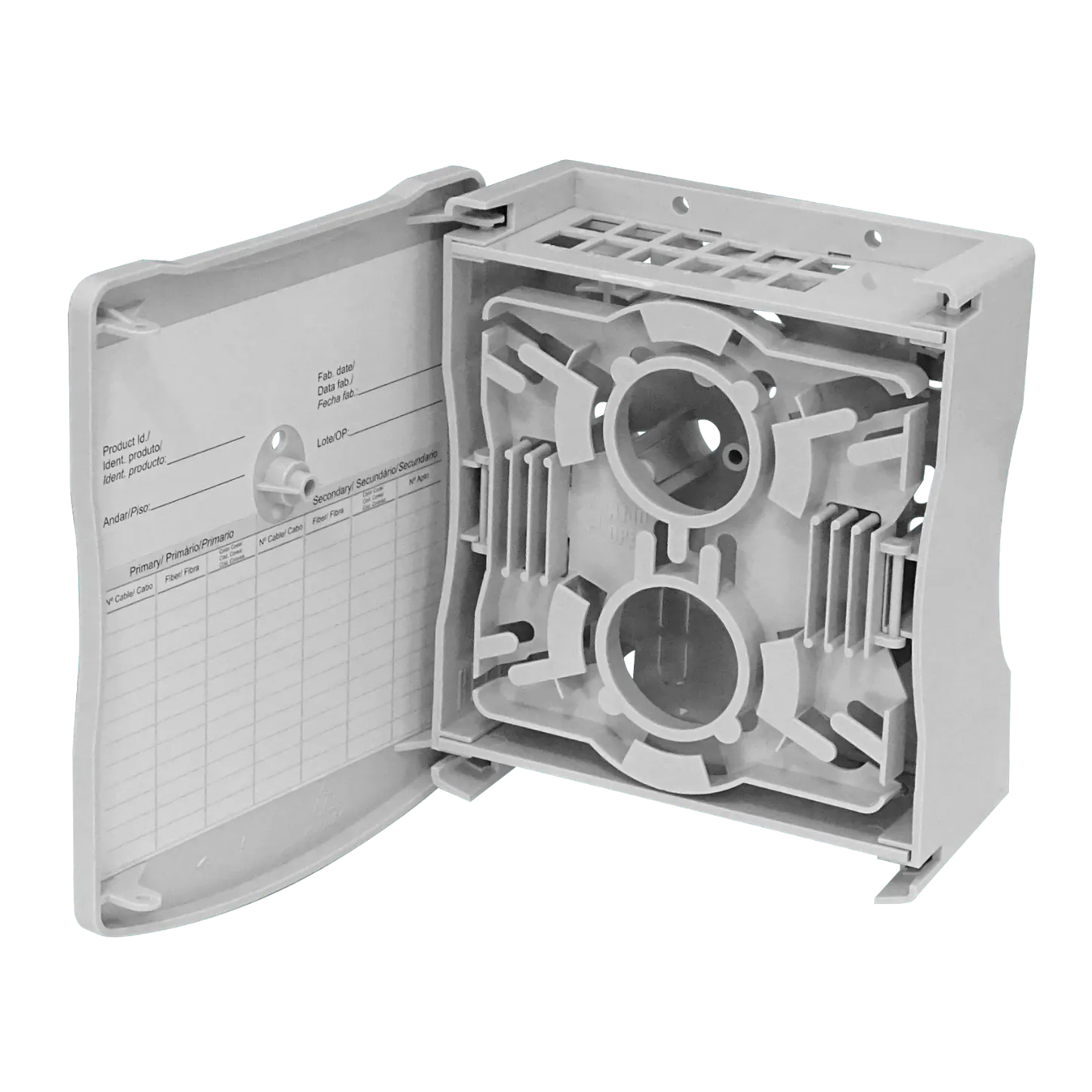 Caja NAP Furukawa CFR-B12 12 manguitos IP30 gris IK05 6