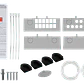 Caja NAP Furukawa CFR-B12 12 manguitos IP30 gris IK05 - Miniatura 5