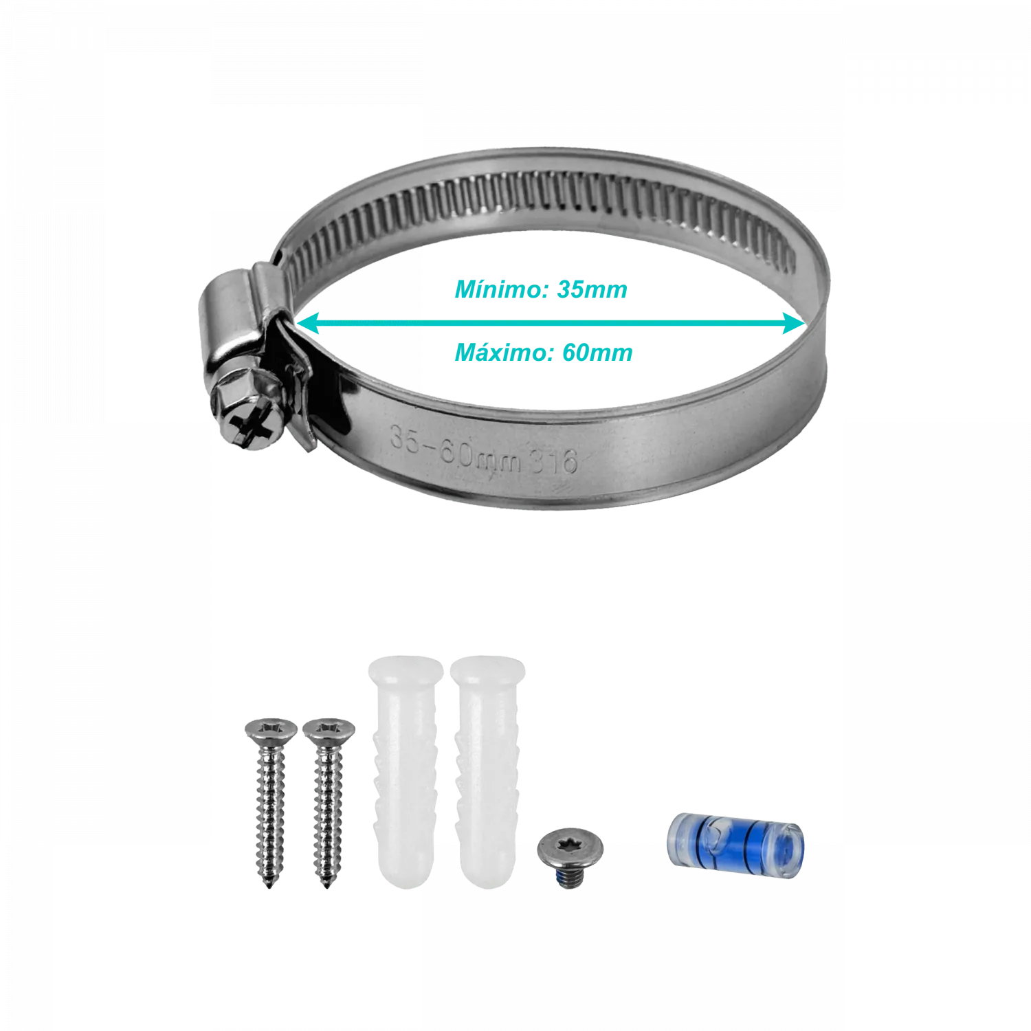 Caja de Reserva para Fibra Óptica con Alivio de Tensión, Exterior, UV y Poste 35-60mm Ubiquiti UF-KI 9