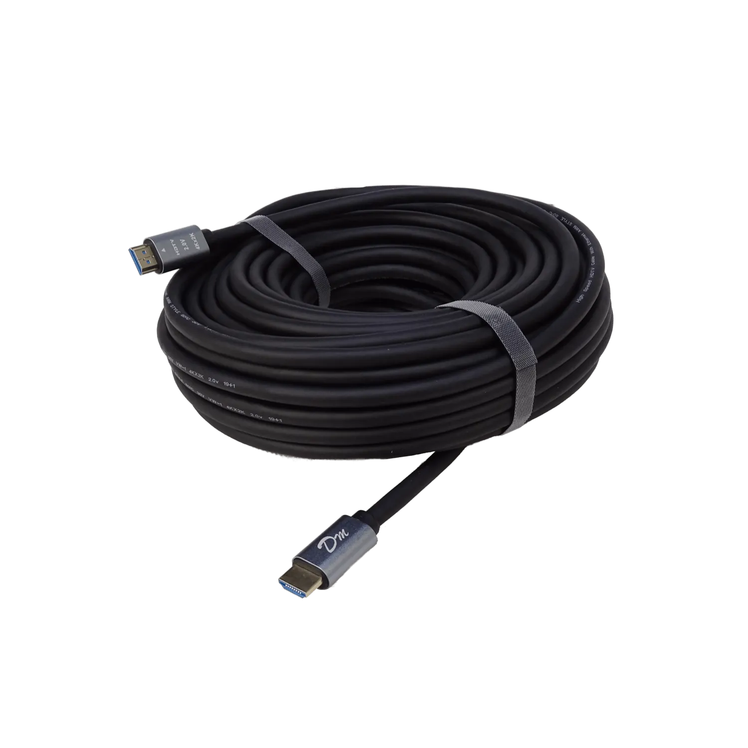 Cable HDMI 20m, 4K 2160p, HDMI-M a HDMI-M, Negro, v2.0, 3D, 60Hz 1