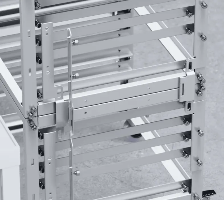 Kit Rack Ubiquiti URACK-STACK - Stacking para Juntar 2x URACK 3