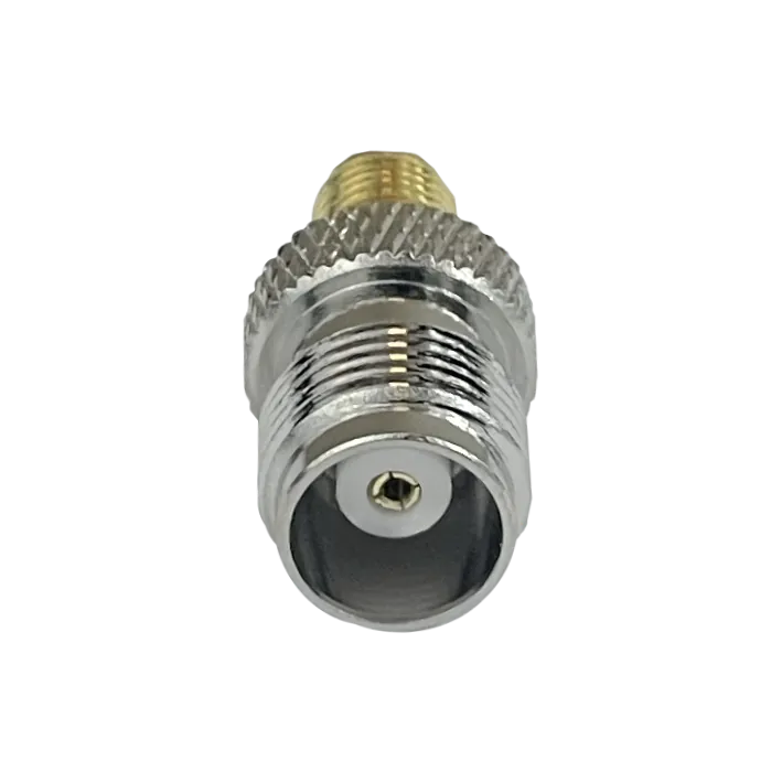 Adaptador Copla Coaxial RF .SMA-Hembra .TNC-Hembra SMA-H TNC-H  2
