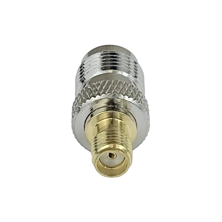 Adaptador Copla Coaxial RF .SMA-Hembra .TNC-Hembra SMA-H TNC-H  3