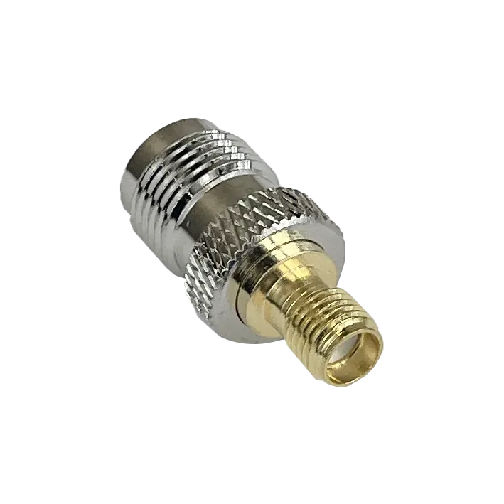 Adaptador Copla Coaxial RF .SMA-Hembra .TNC-Hembra SMA-H TNC-H  4