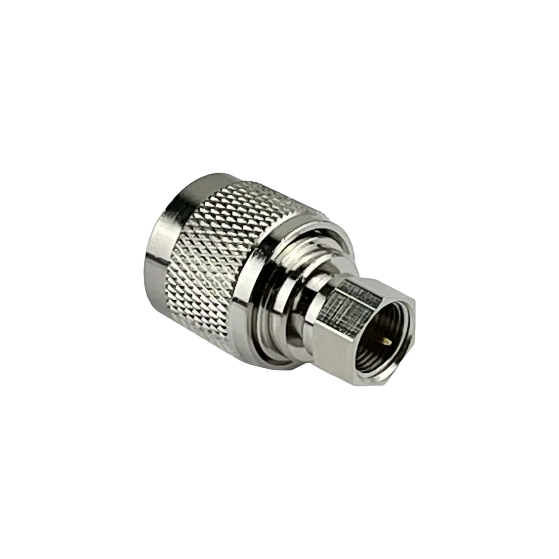 Adaptador Copla Coaxial F-Hembra N-Hembra  3