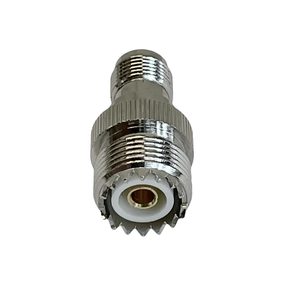 Adaptador Coaxial UHF Hembra a TNC Hembra Tipo Copla 3