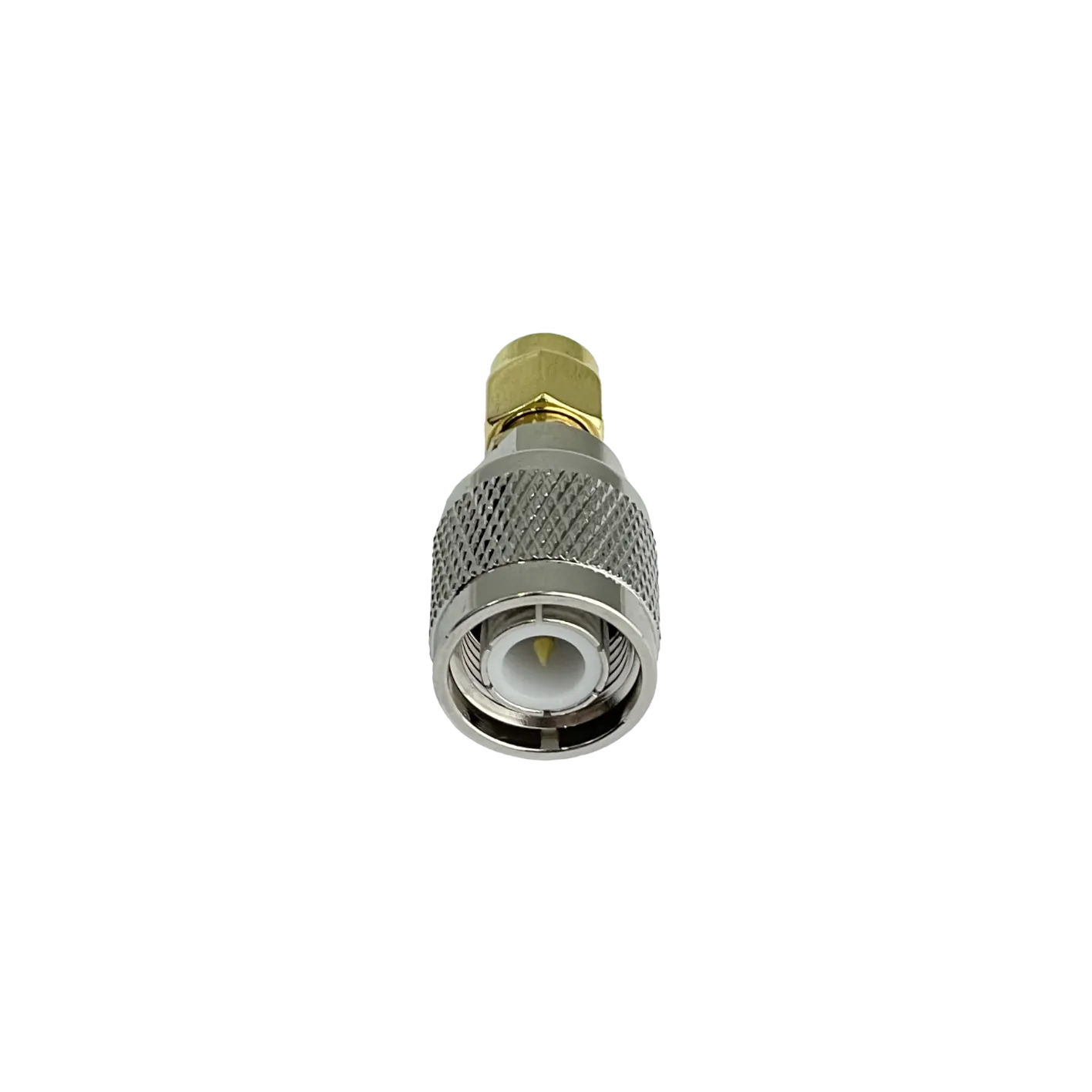 Adaptador Copla Coaxial .TNC-Macho .SMA-Macho  2