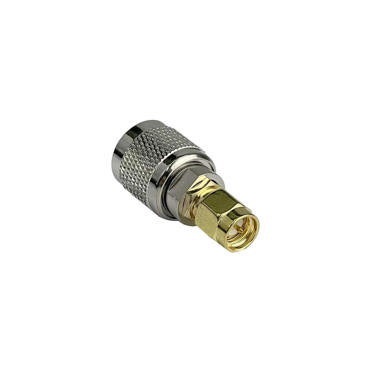 Adaptador Copla Coaxial .TNC-Macho .SMA-Macho  3
