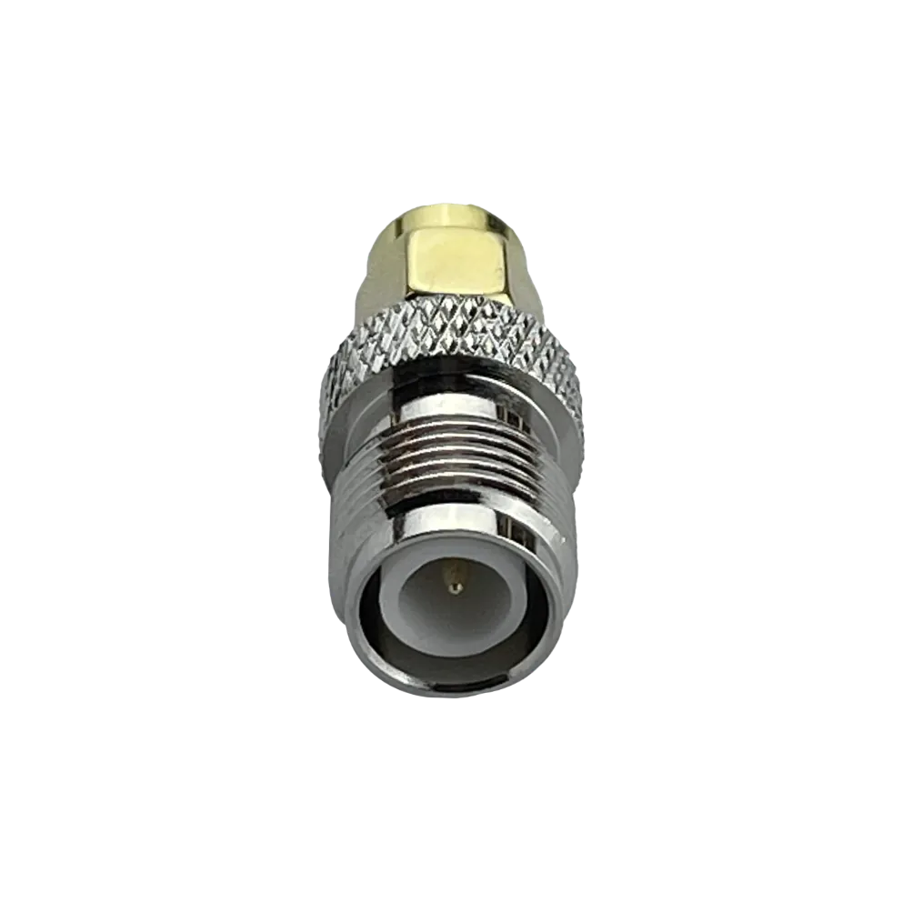 Adaptador Copla Coaxial RPSMA-Macho RPTNC-Hembra  4