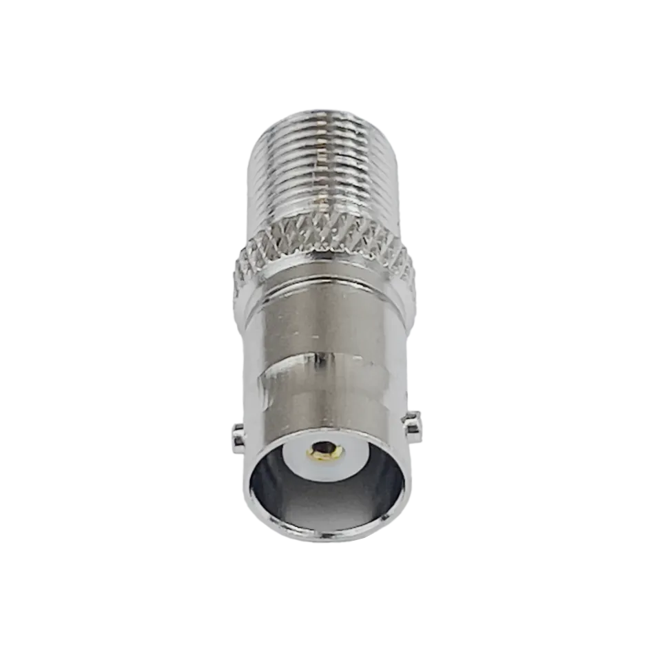 Adaptador Copla Coaxial F-Hembra BNC-Hembra  2