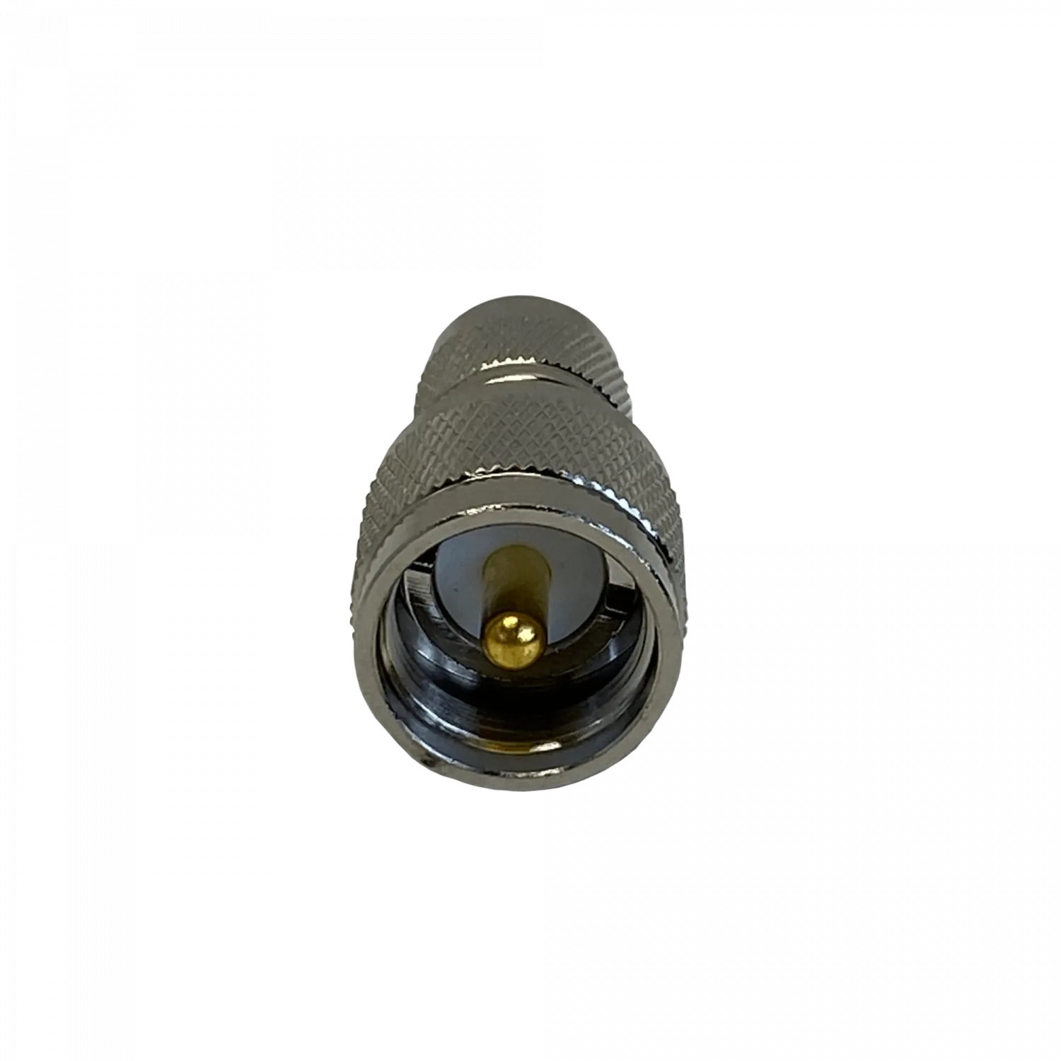 Adaptador Copla Coaxial UHF-Macho .TNC-Macho 2