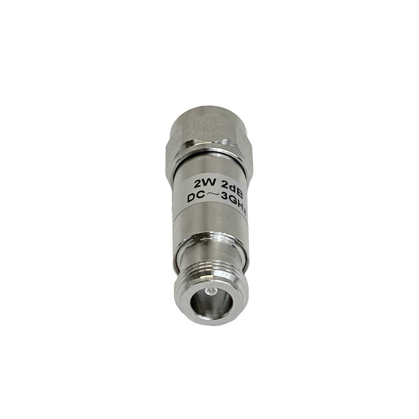 Atenuador 2dB 2W 0-3GHz N-Macho N-Hembra Copla 2