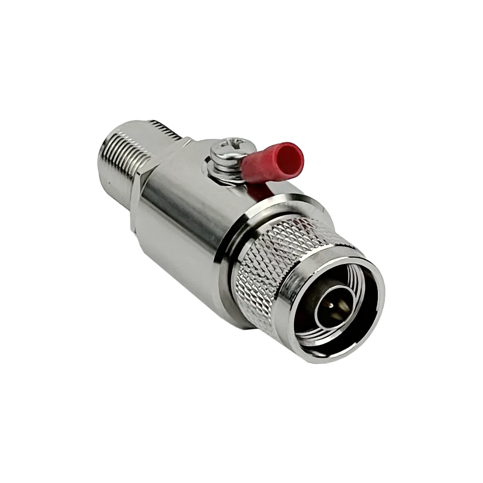 Protector Pararrayo 2,4-2,5GHz N-M N-H IP67 Largo-65mm Sobretension 4