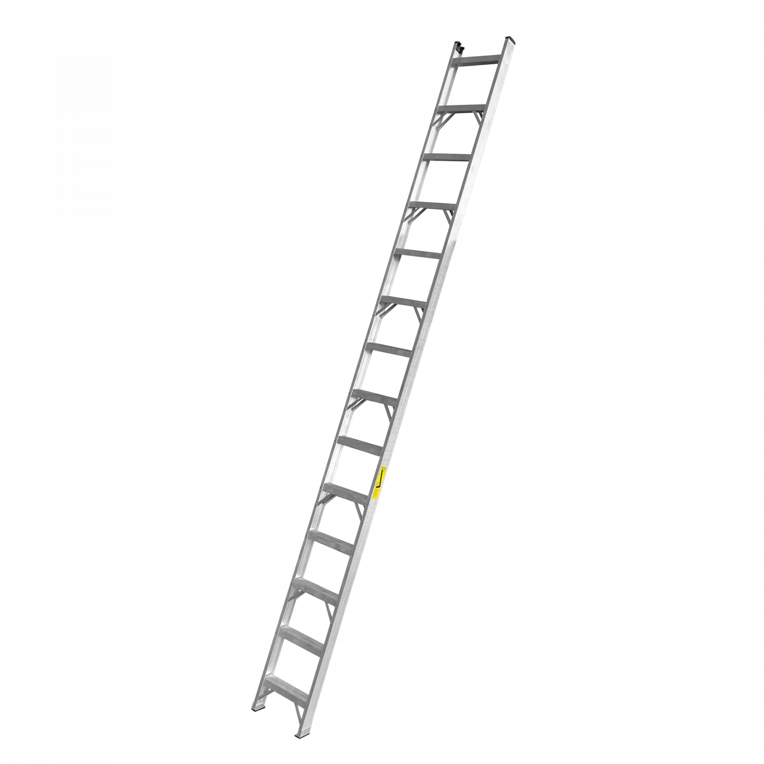 Escala 4,2mt 140kg Recta Aluminio 14-Peldano Escalera 4.28mt  2