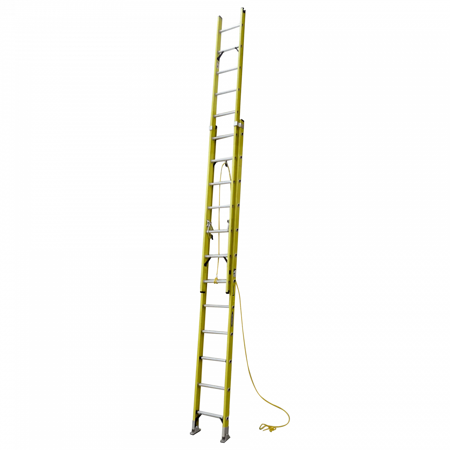 Escalera 3,6-7,5mt 140kg Telescopica Fibra de Vidrio 24-Peldano  2