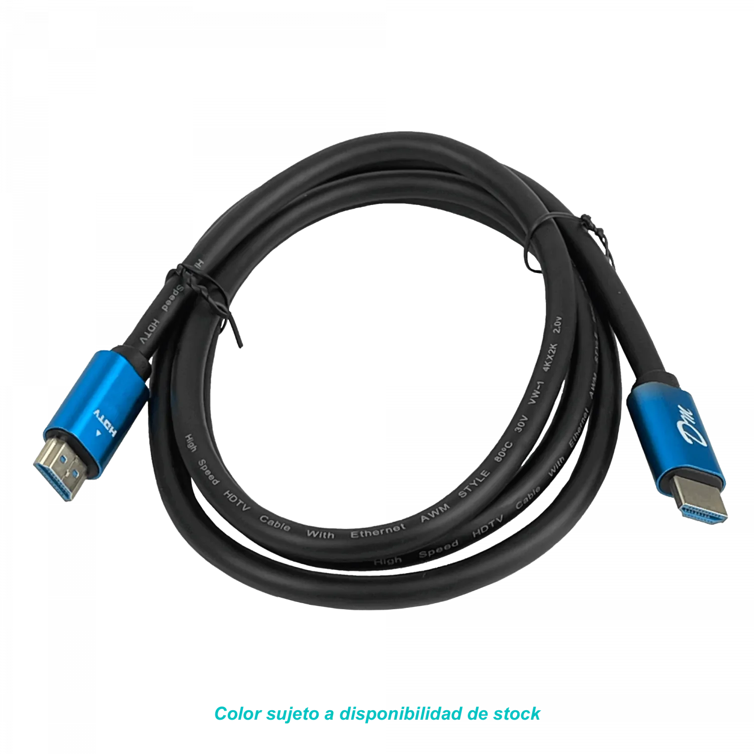 Cable HDMI 1.5m 4K 2160p v2.0, HDMI-M a HDMI-M, Negro, 60Hz 4
