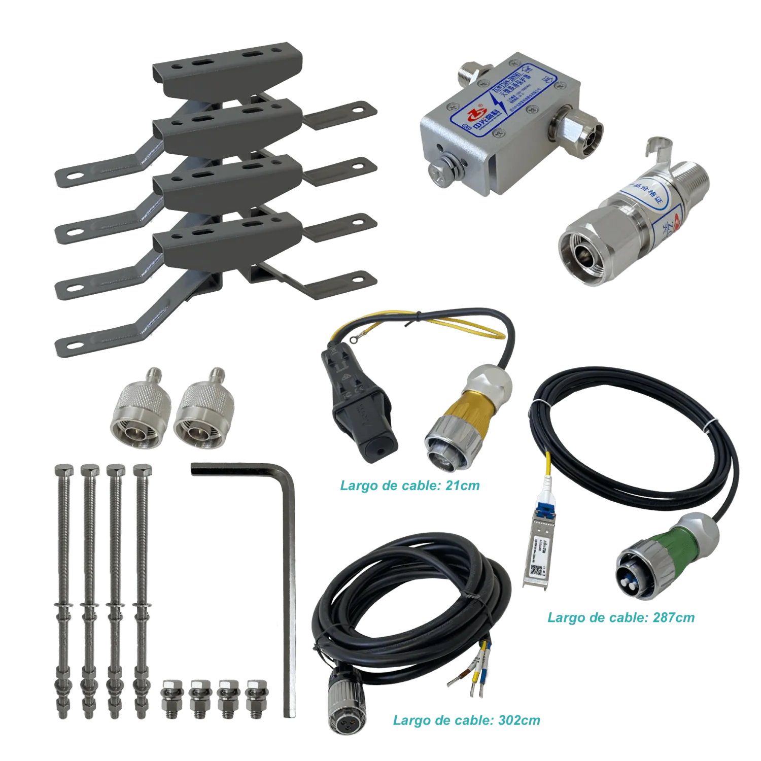 Base Estación MikroTik Intercell 10 B38+B39 - Doble Portadora, TDD-LTE, 20W 3