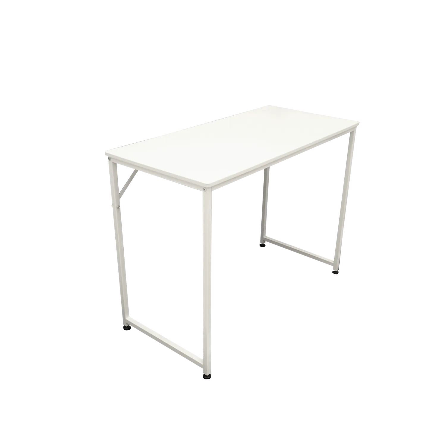 Mesa armable escritorio 100x48x75cm Cubierta de 12mm MDF Patas-Acero 1