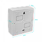 Tablero Sobreponer LSZH 8 Modulos Riel Din IP41 IK08 5399108 LEXO  - Miniatura 4