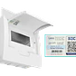 Tablero LEXO Empotrable LSZH 8 Módulos Riel DIN IP41 IK08 Ref 5396508 - Miniatura 4