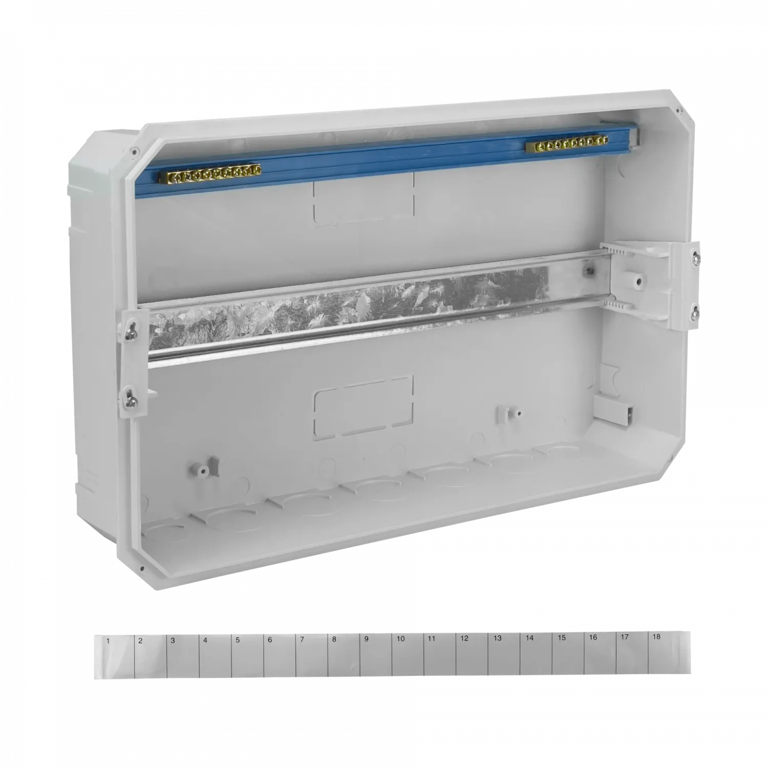 Tablero LEXO Empotrable LSZH 18 Módulos Riel DIN IP41 IK08 Ref 5396518 4