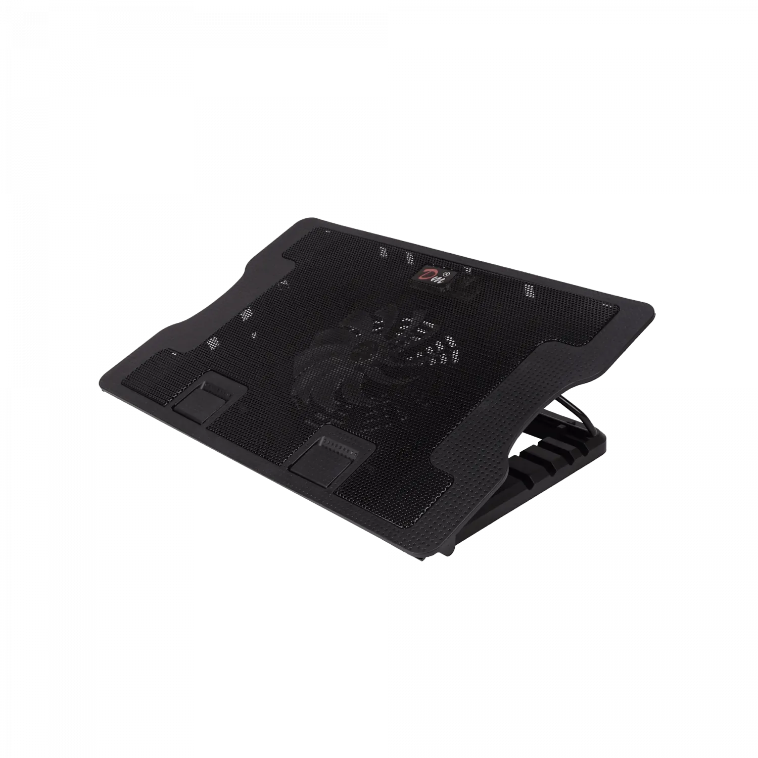 Soporte ajustable con ventilador Negro para Portatil 9