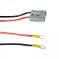 Cable Anderson-Terminal Ojo-8mm 50A Largo-100Cm - Miniatura 2