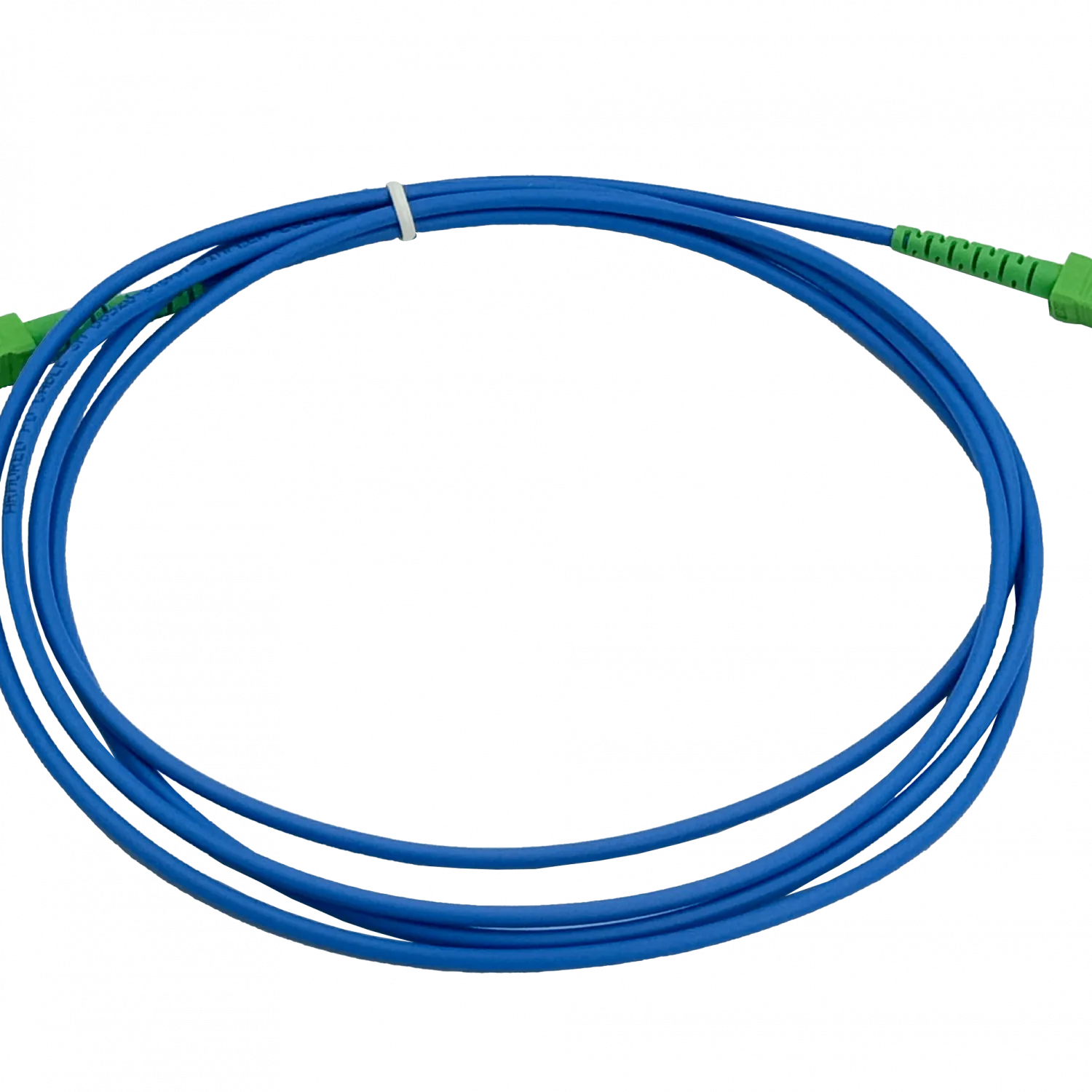 JumperFibra 3.0mm 9/125um LSZH Blindado 2mt SC/APC-SC/APC SM Simplex  3