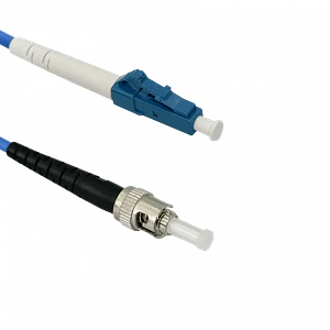 Jumper Cable Fibra 3.0mm 9/125um LSZH Blindado 1mt LC-FC SM Simplex 