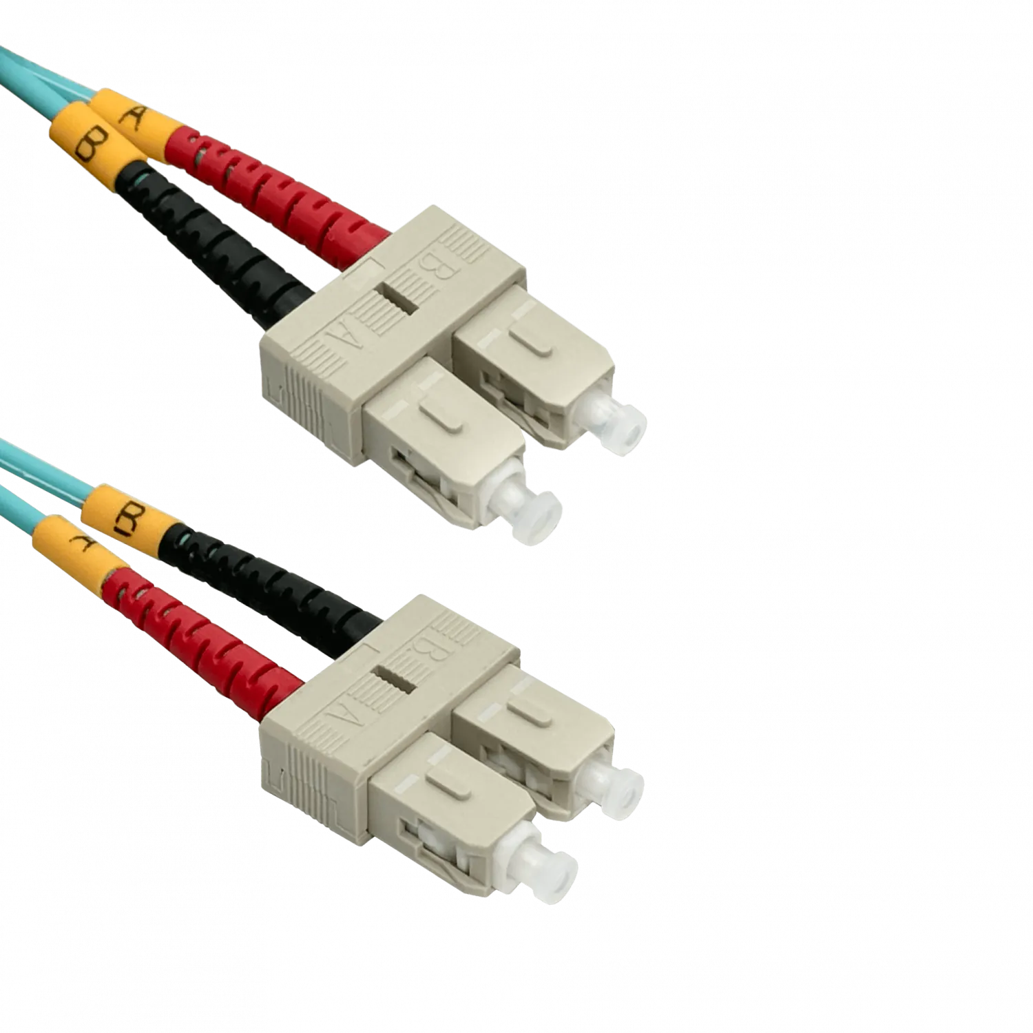 Jumper Fibra 3.0mm 50/125um LSZH 2mt SC-SC OM3 MultiModo MM Duplex  3