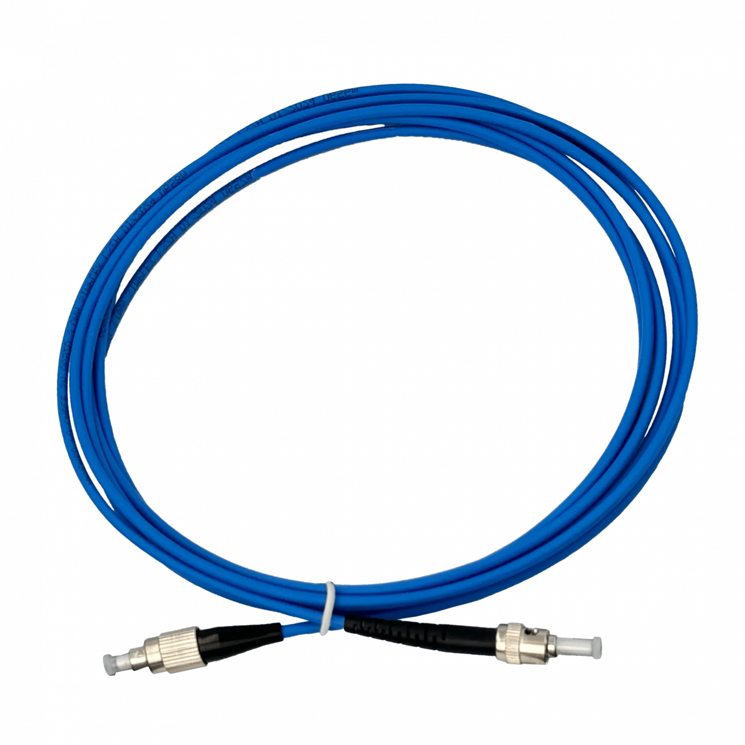 Jumper Fibra 3.0mm 9/125um LSZH Blindado 3mt ST-FC SM Simplex  2