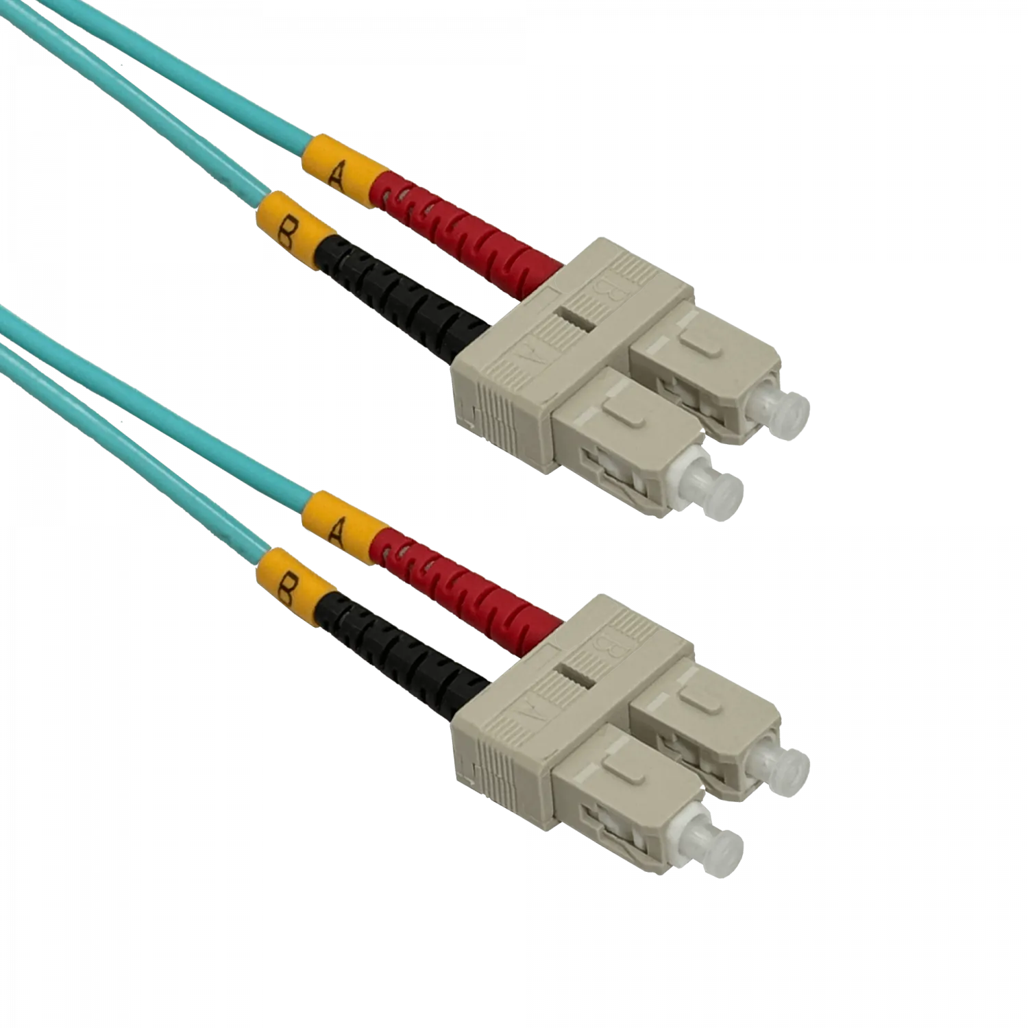 Jumper Fibra 3.0mm 50/125um LSZH 60mt SC-SC OM3 MultiModo MM Duplex  1