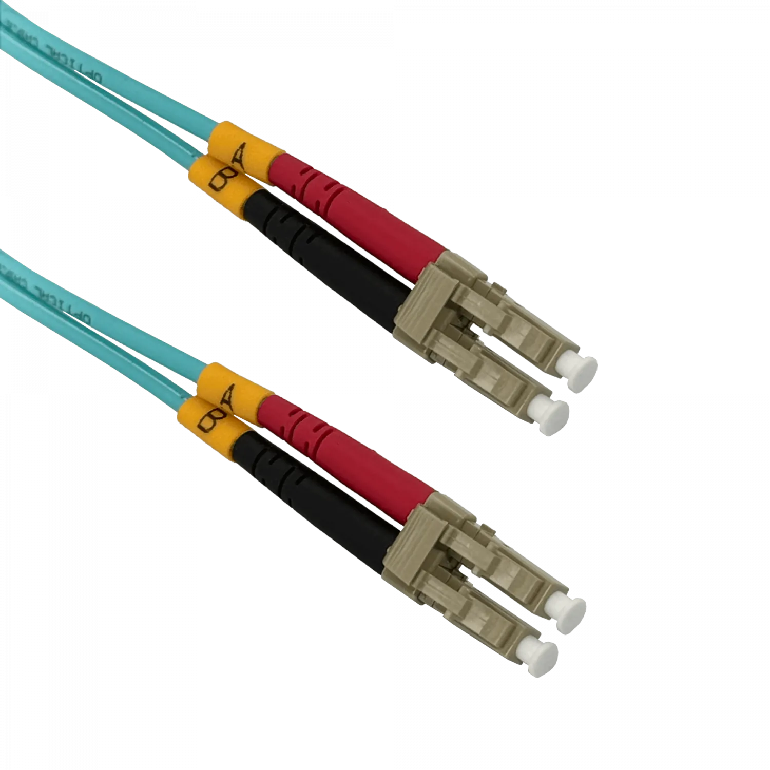 Jumper Fibra 3.0mm 50/125um LSZH 50mt LC-LC OM3 MultiModo MM Duplex  1