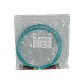 Jumper Fibra 3.0mm 50/125um LSZH 2mt ST-ST OM3 Multimodo MM Duplex  - Miniatura 3