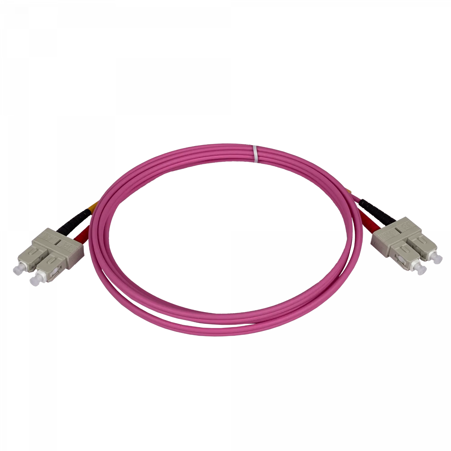 Jumper Fibra 50/125um 3mm LSZH m25t SC-SC OM4 MultiModo MM Duplex  2