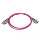 Jumper Fibra 50/125um 3mm LSZH m25t SC-SC OM4 MultiModo MM Duplex  - Miniatura 2