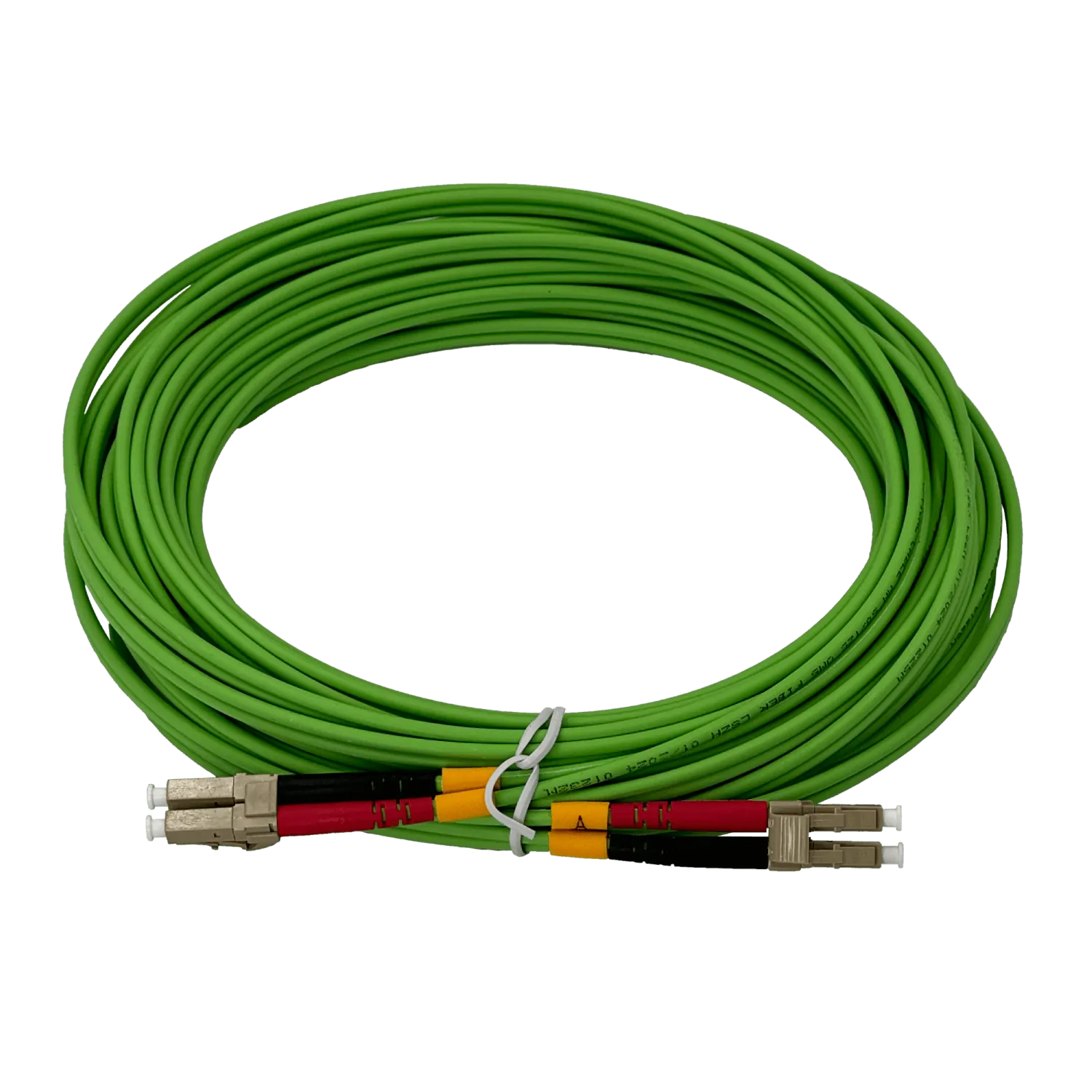 Jumper de Fibra Óptica Monomodo Simplex LC-LC 10m 3.0mm LSZH - JF5LL10 2