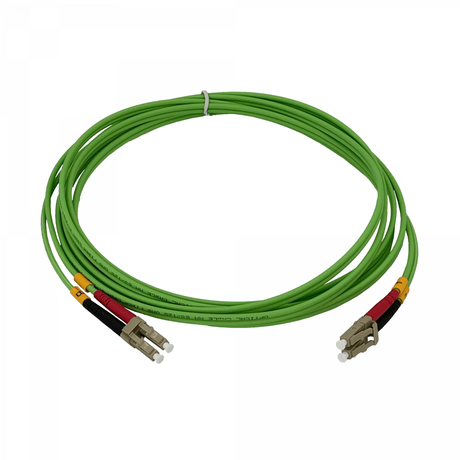 Jumper Fibra 3.0mm 50/125um LSZH 3mt LC-LC OM5 MultiModo MM Duplex  2