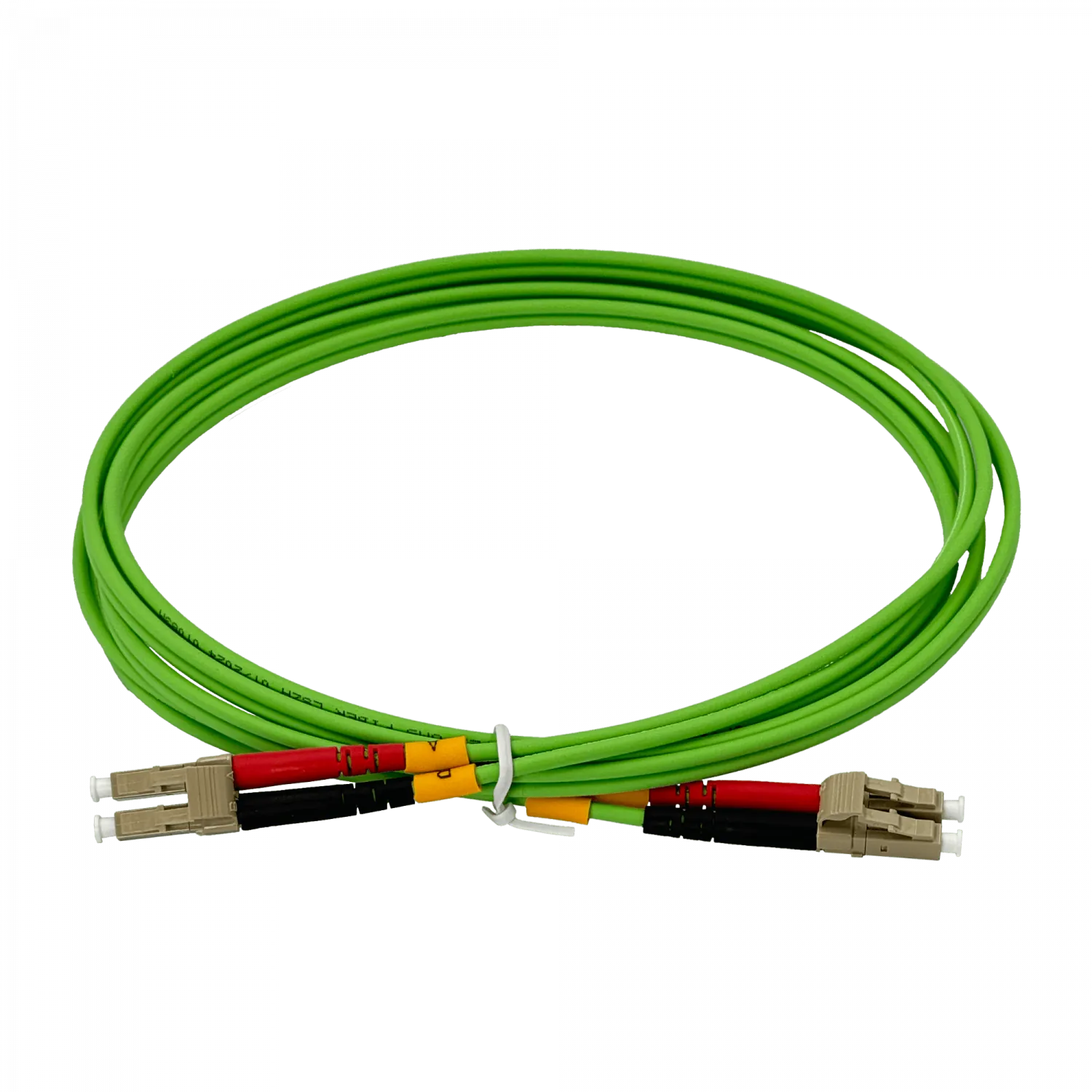 Jumper Fibra 50/125um LSZH 5mt LC-LC OM5 MultiModo MM Duplex  2