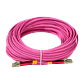 Jumper Fibra 50/125um 3mm LSZH 25mt LC-LC OM4 MultiModo MM Duplex  - Miniatura 2